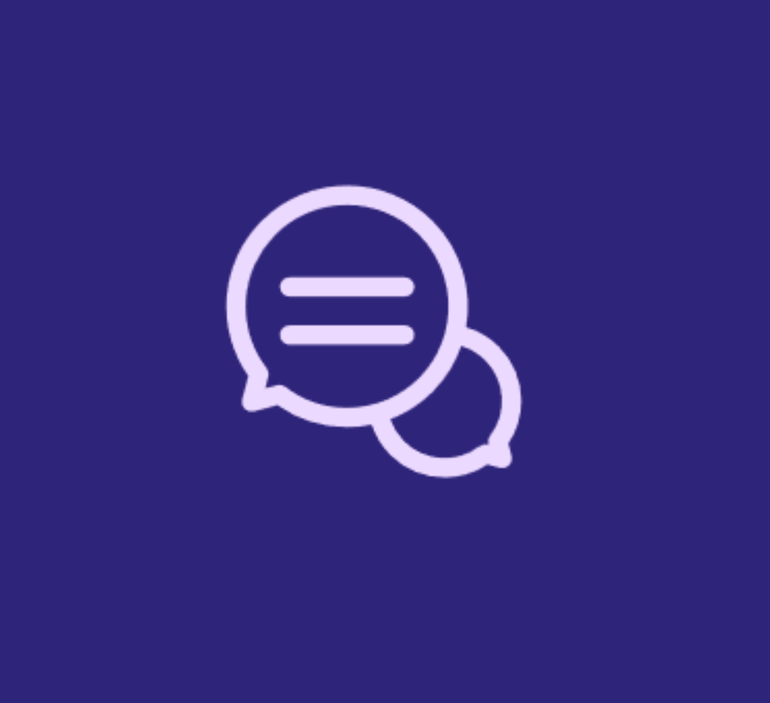 picto bulles de discussions