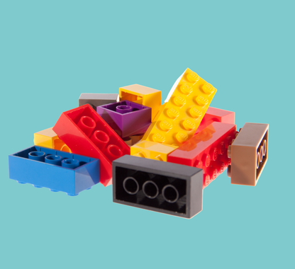 boite de lego multicouleur